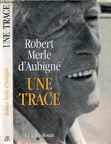 Tapa de Une trace