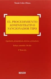 Tapa de El procedimiento administrativo sancionador tipo