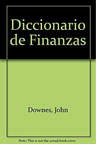 Tapa de Diccionario de Finanzas