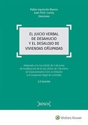 Tapa de El juicio verbal de desahucio y el desalojo de viviendas okupadas