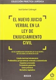 Tapa de El nuevo juicio verbal en la ley de enjuiciamiento civil