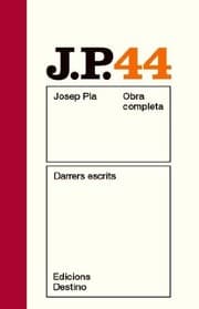 Tapa de Darrers escrits