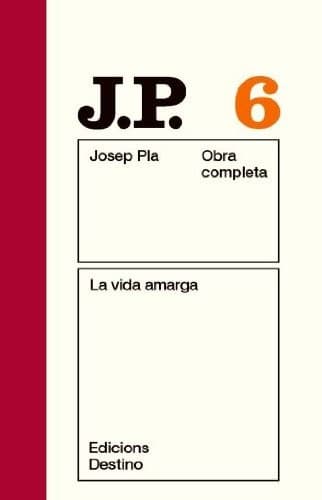 Tapa de La vida amarga
