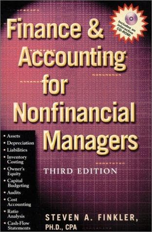 Tapa de Finance & Accounting for Nonfinancial Managers