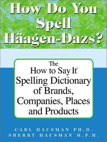 Tapa de How do you spell Häagen-Dazs?