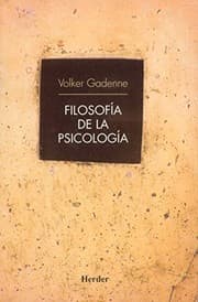 Tapa de Filosofía de la psicología