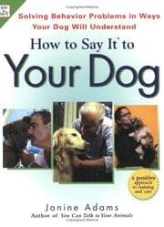 Tapa de How to say it to your dog