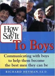 Tapa de How To Say It (R) To Boys