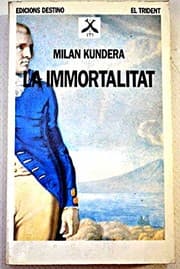 Tapa de LA IMMORTALITAT.............TRIDENT