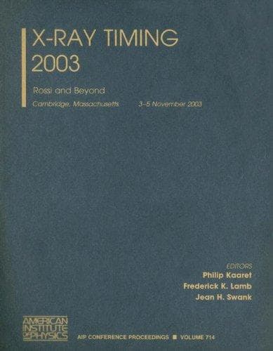 Tapa de X-ray timing 2003