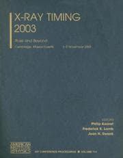 Tapa de X-ray timing 2003