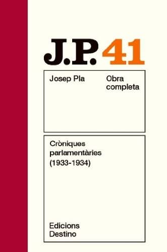 Tapa de Cròniques parlamentàries