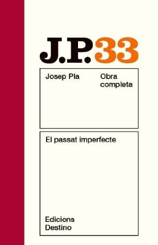 Tapa de El passat imperfecte