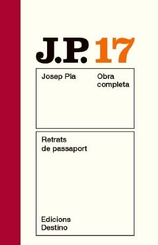 Tapa de Retrats de passaport