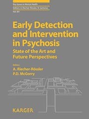 Tapa de Early detection and intervention in psychosis
