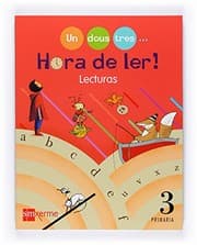 Tapa de Lecturas. Hora de ler! Un, dous, tres... 3 Primaria