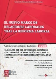 Tapa de EL NUEVO MARCO DE RELACIONES LABORALES TRAS LA REFORMA LABORAL