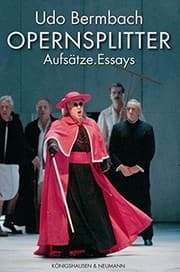 Tapa de Opernsplitter: Aufs atze, Essays