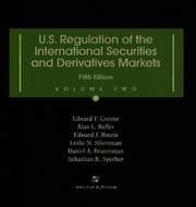Tapa de U.S. regulation of the international securities and derivatives markets
