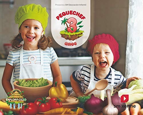 Tapa de Pequechef. 3 anos. Explora ciclo
