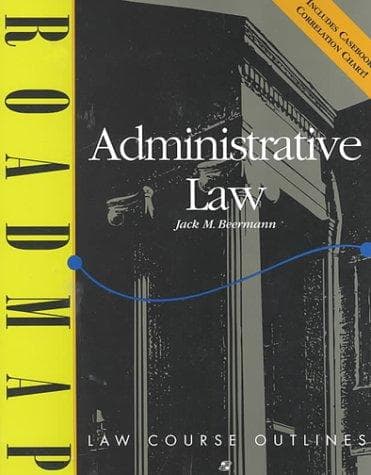 Tapa de Administrative law