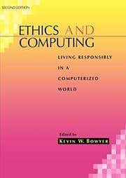 Tapa de Ethics and computing