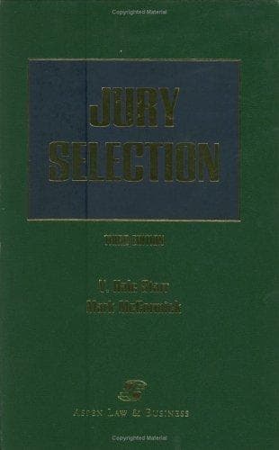 Tapa de Jury selection