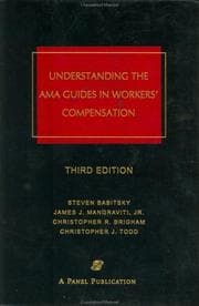 Tapa de Understanding the Ama Guides in Workers' Compensation