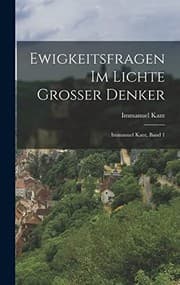 Tapa de Ewigkeitsfragen Im Lichte Grosser Denker