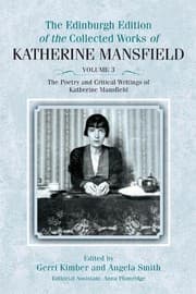 Tapa de Poetry and Critical Writings of Katherine Mansfield