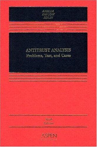 Tapa de Antitrust analysis