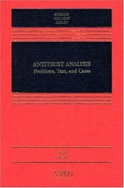 Tapa de Antitrust analysis