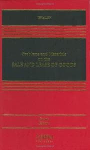 Tapa de Problems and materials on sale and lease of goods