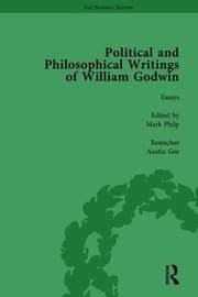 Tapa de Political and Philosophical Writings of William Godwin Vol 6