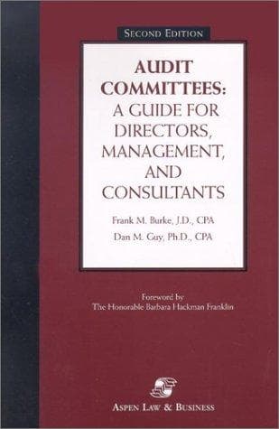 Tapa de Audit committees