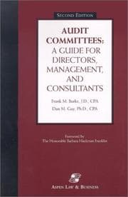 Tapa de Audit committees