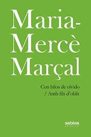 Tapa de Con hilos de olvido/Amb fils d'oblit