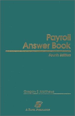 Tapa de Payroll Answer Book (Fourth Edition)