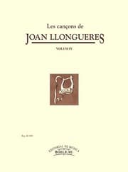 Tapa de Les cançons de Joan Llongueres IV
