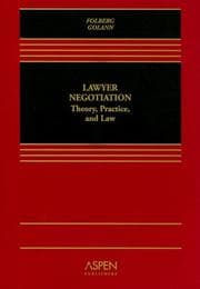 Tapa de Lawyer Negotiation