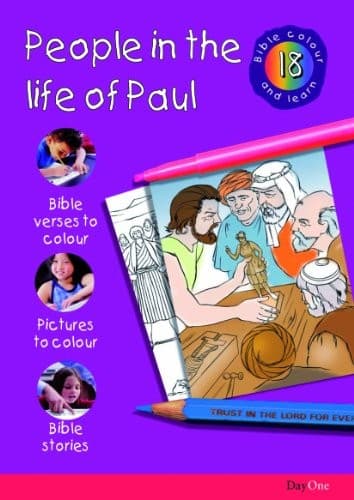 Tapa de Bible Colour and learn