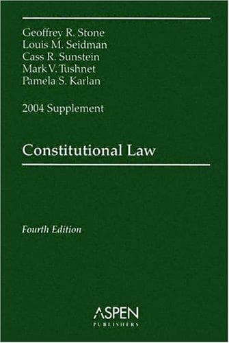 Tapa de Constitutional Law