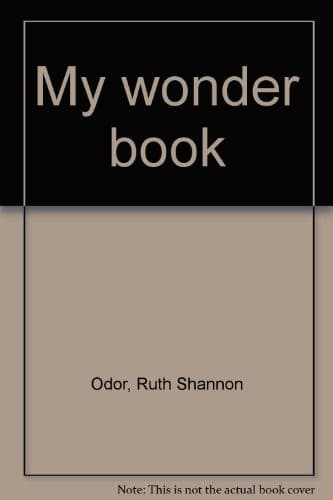 Tapa de My wonder book