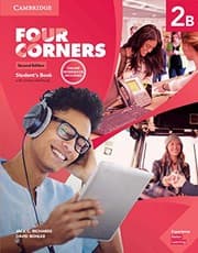 Tapa de Four Corners Level 2B Student's Book with Online Self-Study and Online Workbook