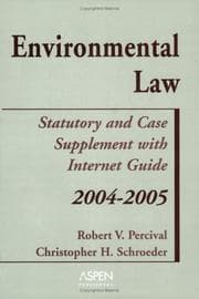 Tapa de Environmental Law