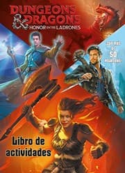 Tapa de Dungeons & Dragons. Honor entre ladrones. Libro de actividades