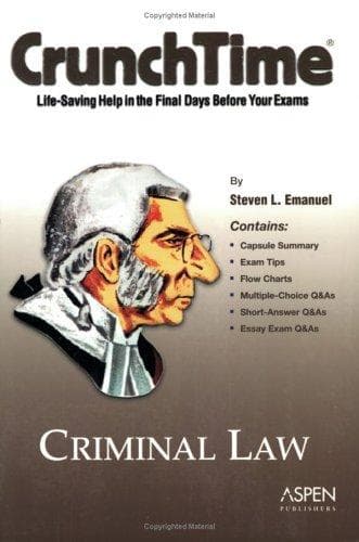 Tapa de Criminal law