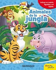 Tapa de Animales de la jungla. Libroaventuras