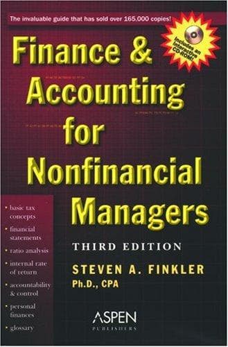 Tapa de Finance & Accounting for Nonfinancial Managers