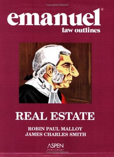 Tapa de Emanuel Law Outlines